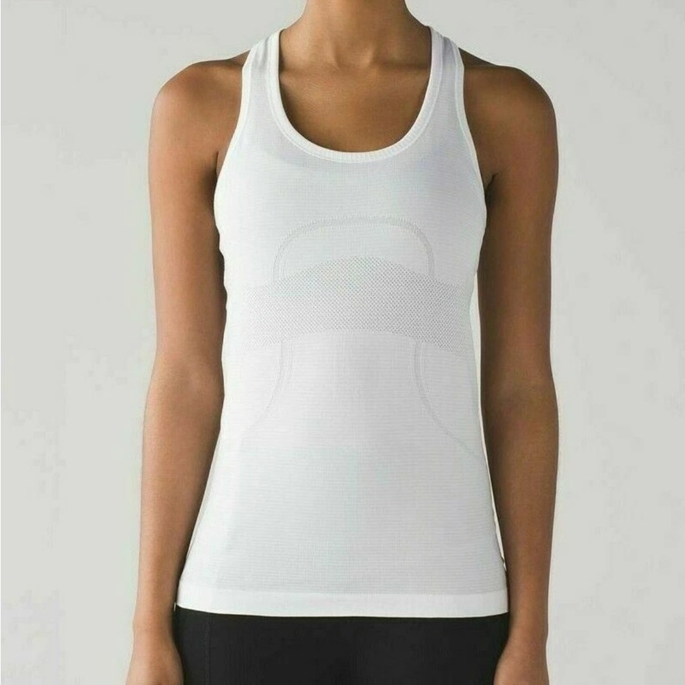 Lululemon Swiftly Tech Racerback Tank Top - White, 6